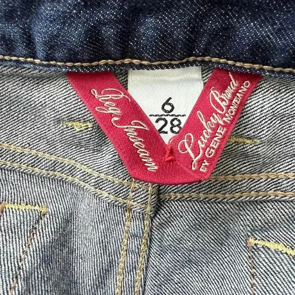 Lucky Brand Dark Wash Lola Bootcut‎ Jeans Women's 6/28 - Picture 11 of 14